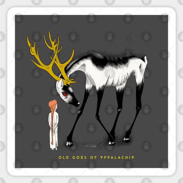 Speak True, Beast Sticker by Old Gods of Appalachia